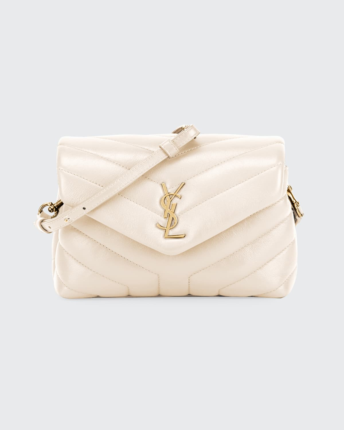 Loulou Toy YSL Matelasse Calfskin Envelope Crossbody Bag | Bergdorf Goodman