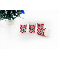 Miniature Dollhouse Hot Cocoa Coffee Cup Elf Prop Christmas Drinks Accessories For Dolls | Etsy (US)