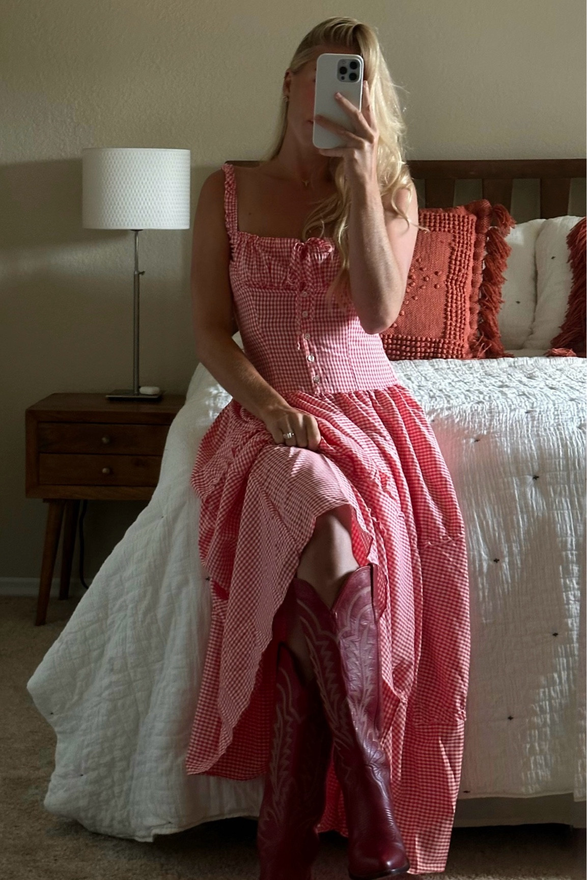 Gingham red dress 

#LTKFindsUnder50 #LTKFindsUnder100 #LTKStyleTip