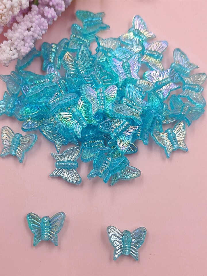 20 Peças/Conjunto Desenho Borboleta Miçanga Diy | SHEIN