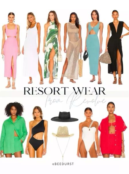 Revolve resort wear , vacay looks from revolve, summer outfit, vacation outfit ideas, spring outfit, summer resort looks, resort dresses, spring resort looks, spring break outfit, revolve summer dresses, summer hats, beach hats, sun hats, beach looks, swimsuits, black dress, swimsuit coverup

#LTKswim #LTKstyletip #LTKtravel