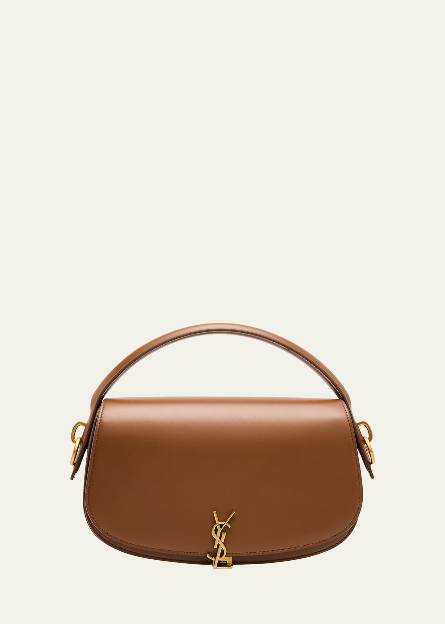 Saint Laurent Voltaire YSL Top-Handle Bag in Leather | Bergdorf Goodman