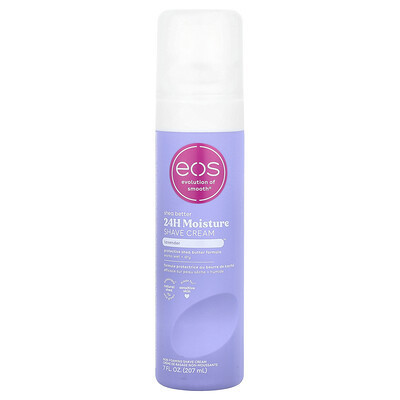 EOS, Shea Better™, 24H Moisture Shave Cream, Lavender, 7 fl oz (207 ml) | iHerb