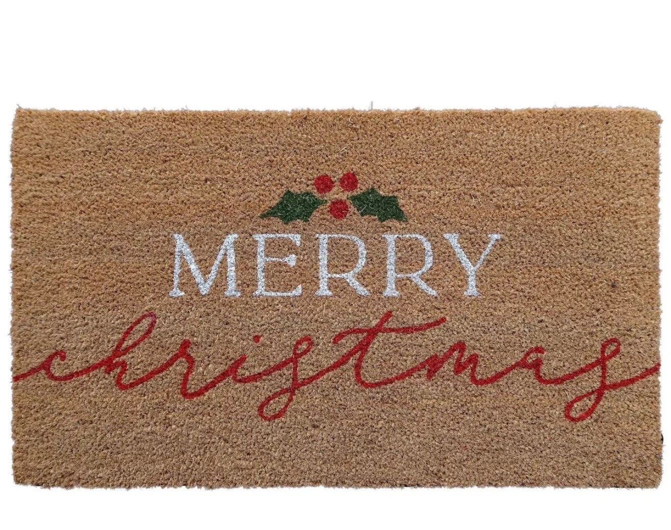 Merry Christmas Mistletoe Coir Doormat Red 

#LTKHome #LTKFindsUnder50 #LTKHoliday