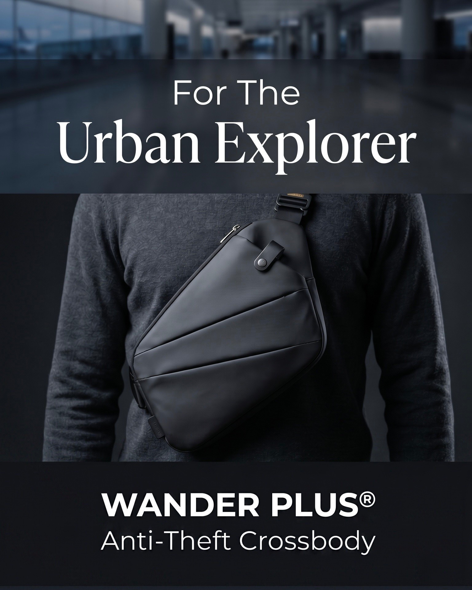 Crossbody anti-theft bag for Father’s Day!