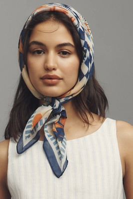 Fruit Stand Head Scarves, Set of 2 | Anthropologie (US)