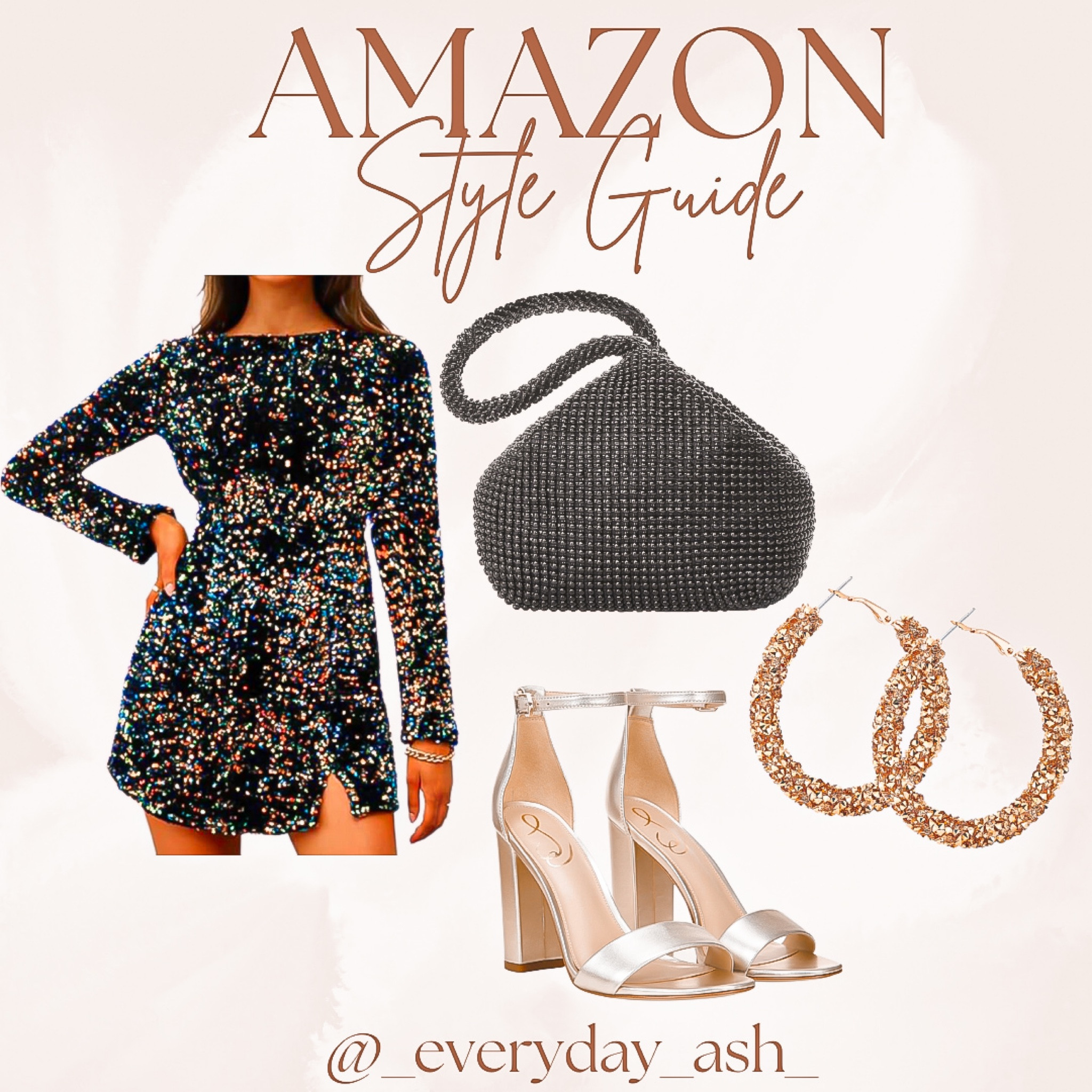 All that glitters ✨ 

This outfit would be great for a vacation, the holidays , New Year’s Eve  🥂 , a birthday party and so much more 🎉

Amazon fashion, Amazon dress, sparkle dress, celebration dress, birthday dress, bachelorette , black dress, gold heels, purse, gold earrings, New Year’s Eve, Vegas outfit 

#LTKstyletip #LTKHoliday #LTKGiftGuide