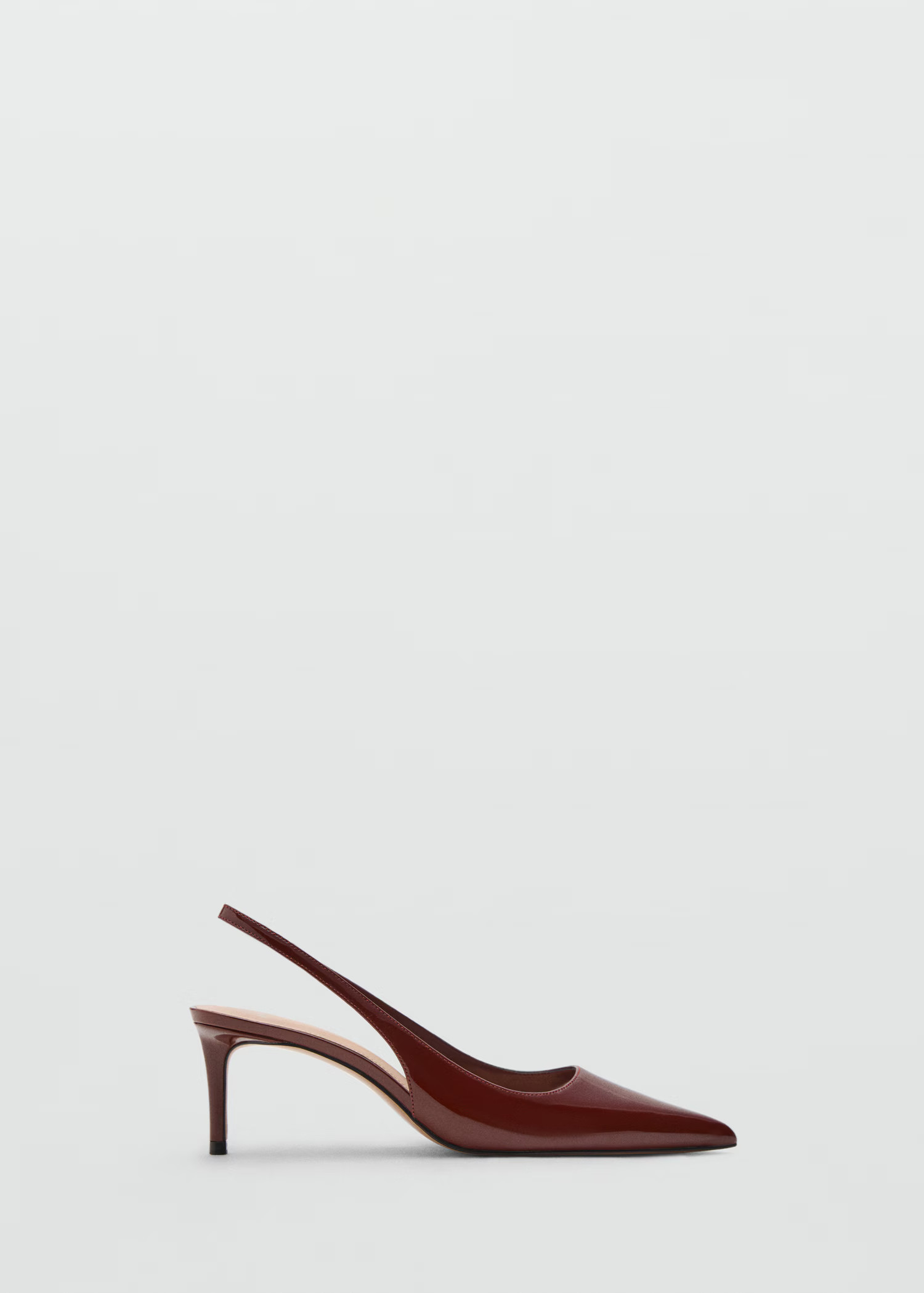 Patent heeled shoes | MANGO (UK)