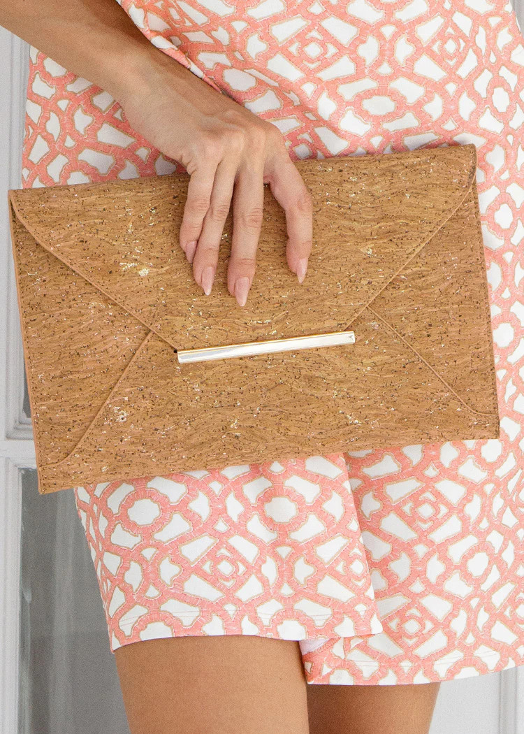 Cork Envelope Clutch | Cabana Life