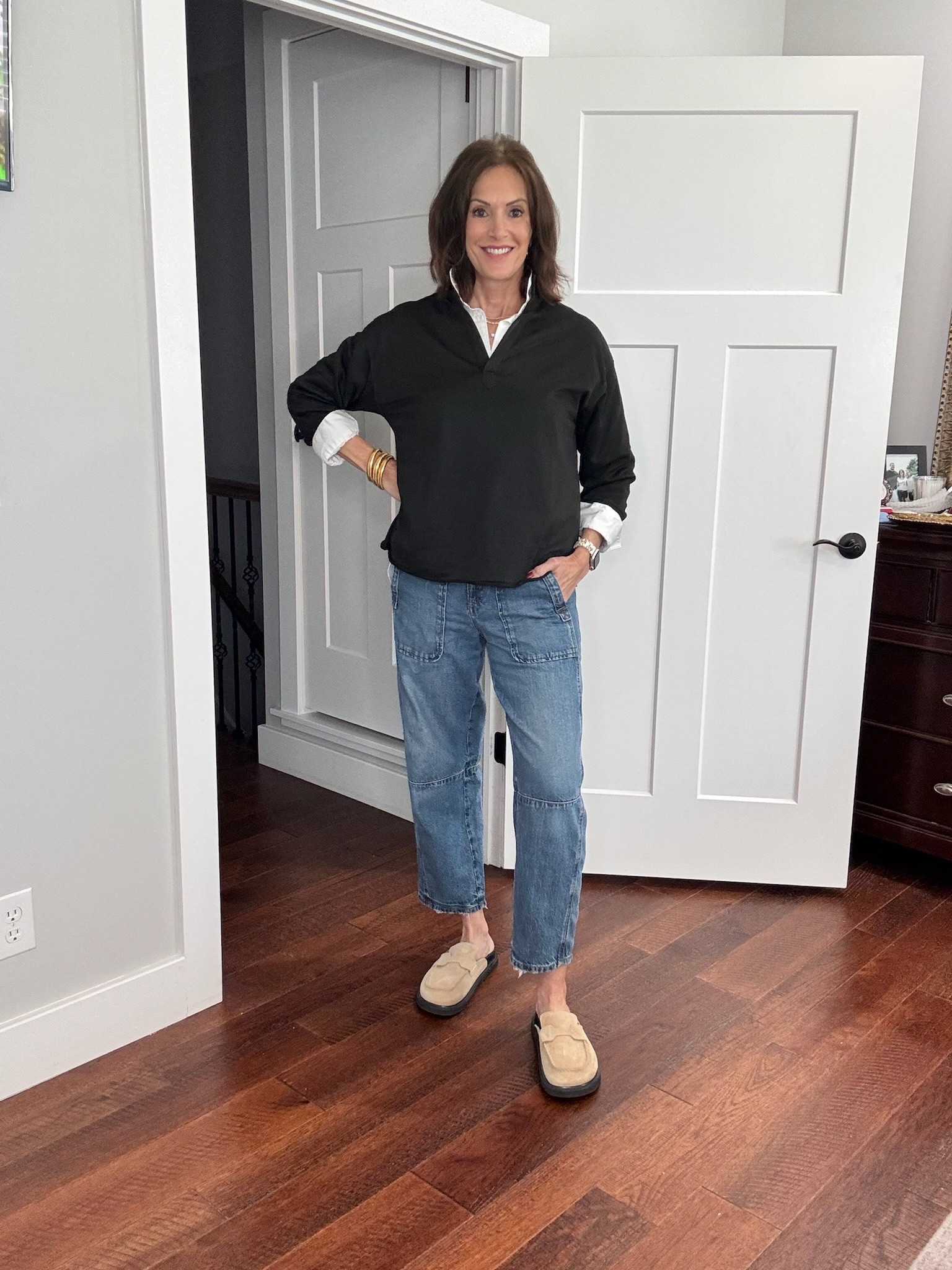 Chic everyday winter outfit! top is a medium/large, pants are size 6/8 and my shoes are a size 10.





Women’s fashion, outfit inspo, outfit ideas, what to wear for, fashion over 40, fashion over 50, fall outfit ideas, winter fashion, winter styles, winter outfits, winter outfit inspo, holiday styles, holiday outfits, holiday outfit inspo, holiday fashion, trending fashion, chic style

#LTKHoliday #LTKOver40 #LTKootd