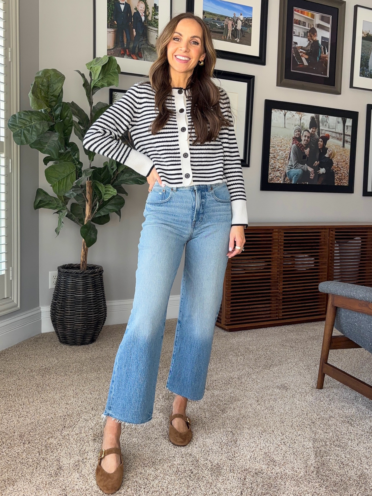 @madewell jeans (size down one) + striped sweater + flats // use code LTK20 

#LTKSaleAlert #LTKxMadewell #LTKStyleTip