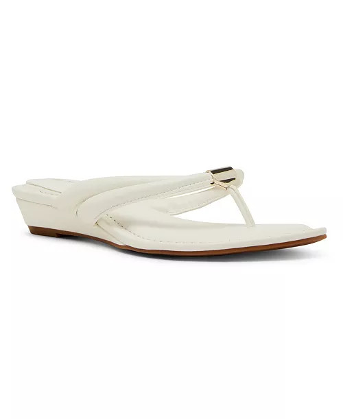 Women's Bari Thong Demi Wedge Sandals | Macy's