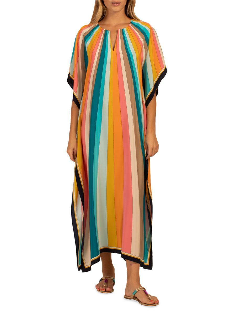 Trina Turk Theodora Silk Maxi Dress | Saks Fifth Avenue
