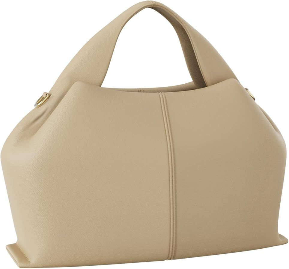 Crossbody Bag Purse Satchel Handbag for Women Leather Shoulder Bag Chic Dumpling Cloud Bag with R... | Amazon (US)