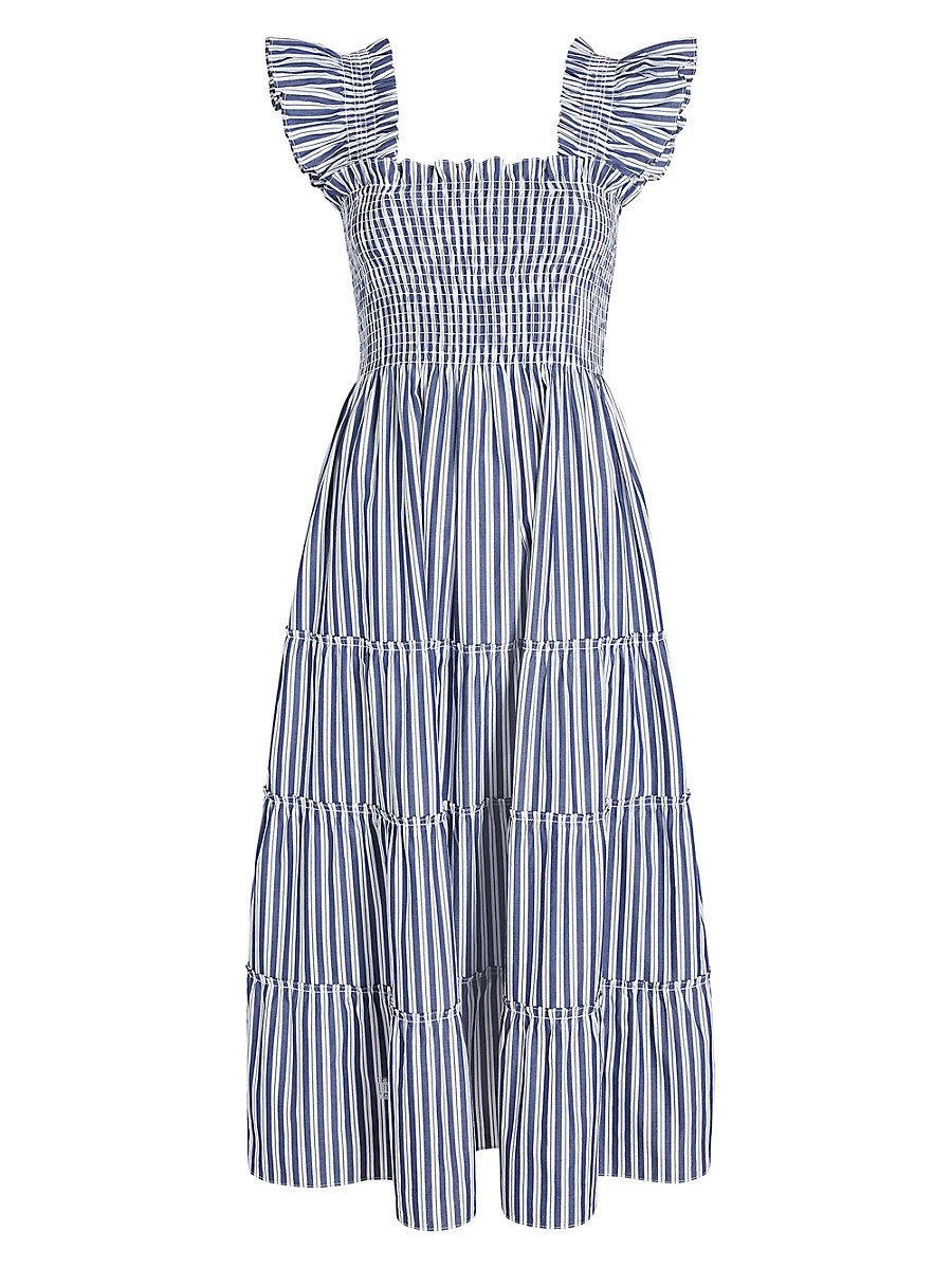 Women's The Ellie Nap Dress - Navy Stripe - Size XXS | Saks Fifth Avenue
