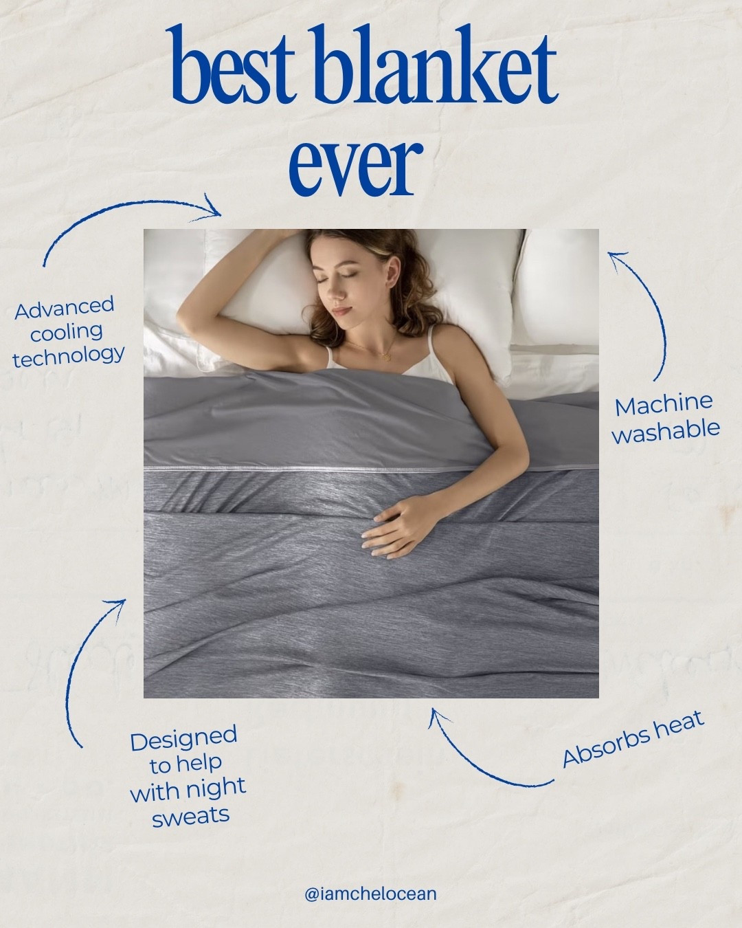 Best Cooling blanket ever! 

I used to wake up sweating in the morning, after purchasing this cooling blanket I feel so much better in the morning! No more puddles of sweat! 

#LTKselfcare #LTKSaleAlert