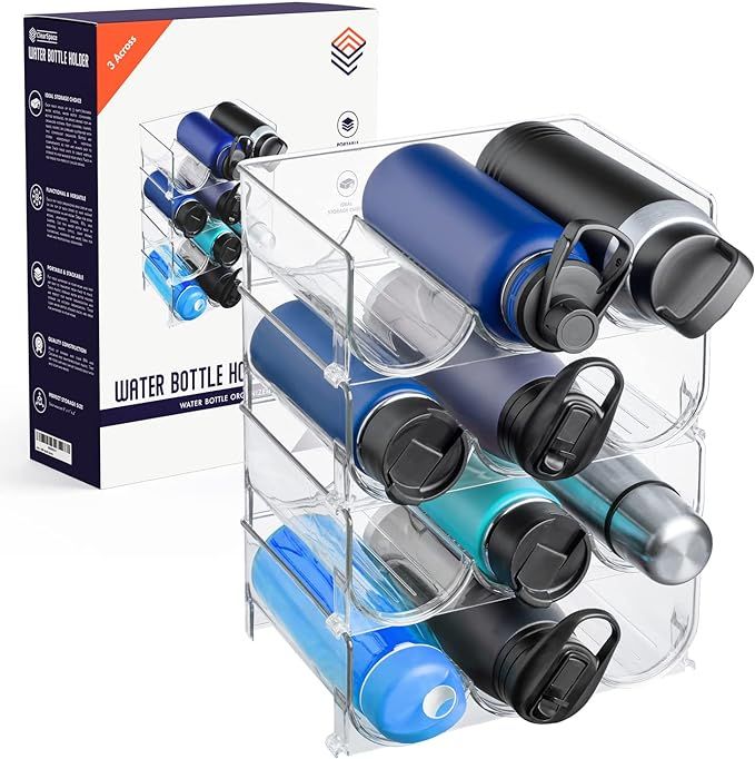 ClearSpace Water Bottle Organizer – Perfect as a Pantry Organizer and Cabinet Organizer –Wate... | Amazon (US)