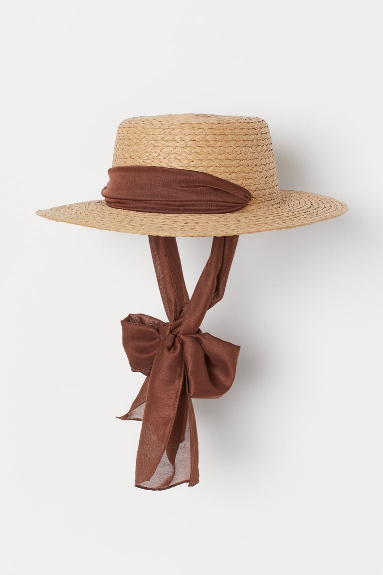 Chin-tie straw hat | H&M (UK, MY, IN, SG, PH, TW, HK)