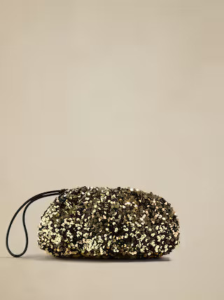 Sequin Clutch | Banana Republic Factory