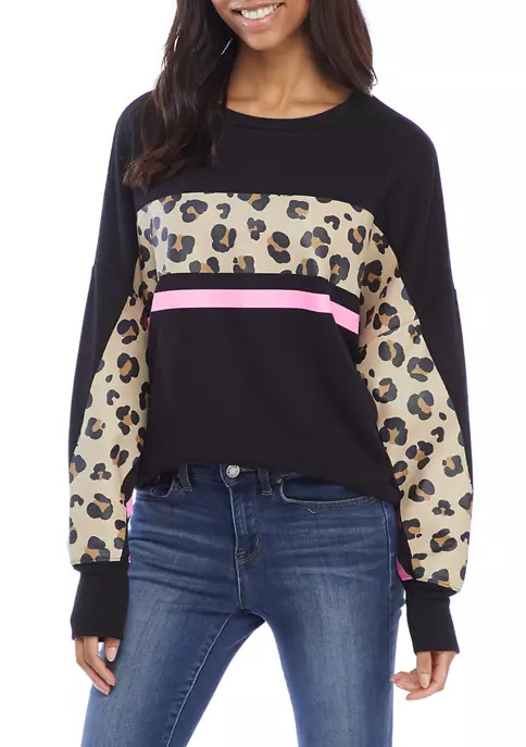 Women's Long Dolman Sleeve Sweatshirt | Belk
