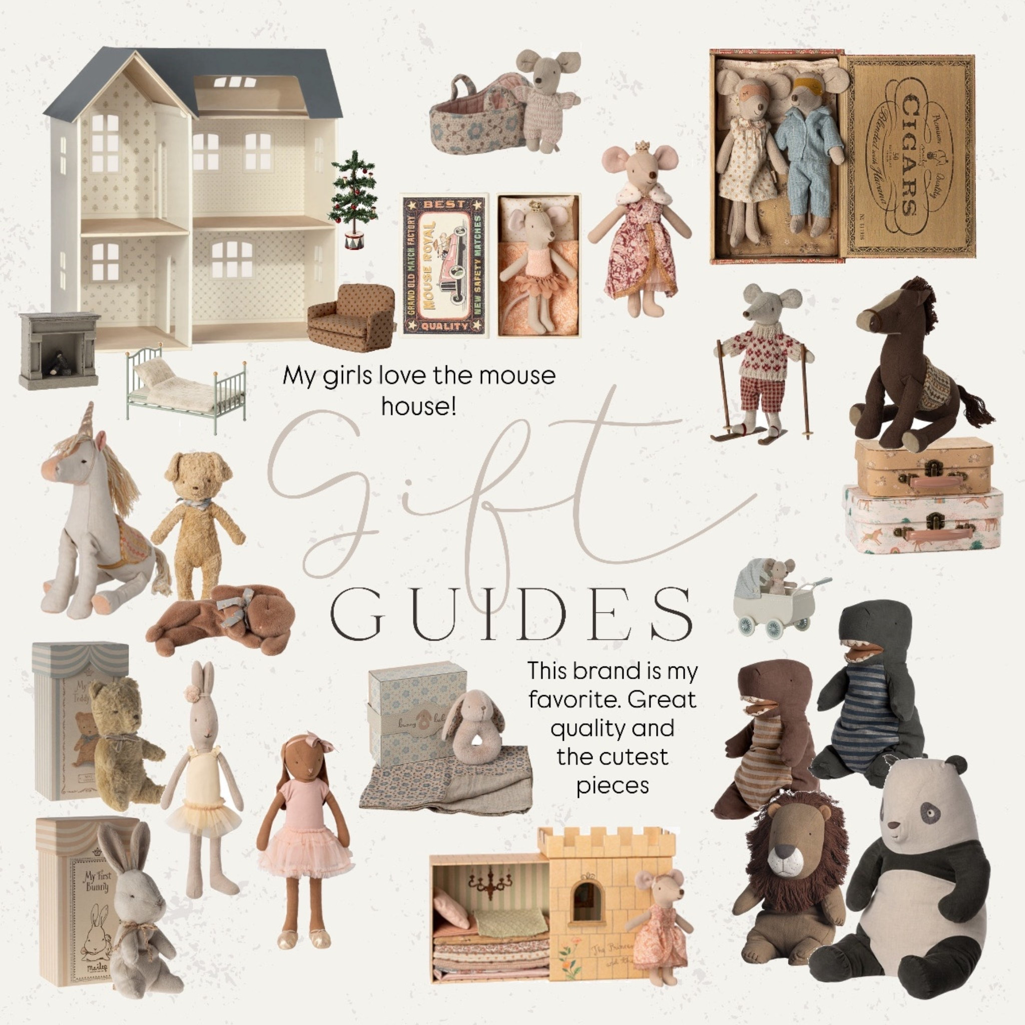 I think I own every piece here! We are a big fan of Maileg toys. 

#LTKHoliday #LTKSaleAlert #LTKGiftGuide