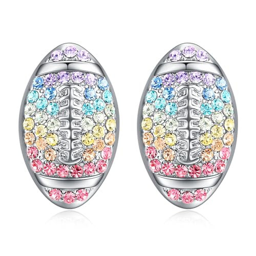Football Earrings for Women,Football Stud Earrings Jewelry Gifts (Stud Football) | Amazon (US)
