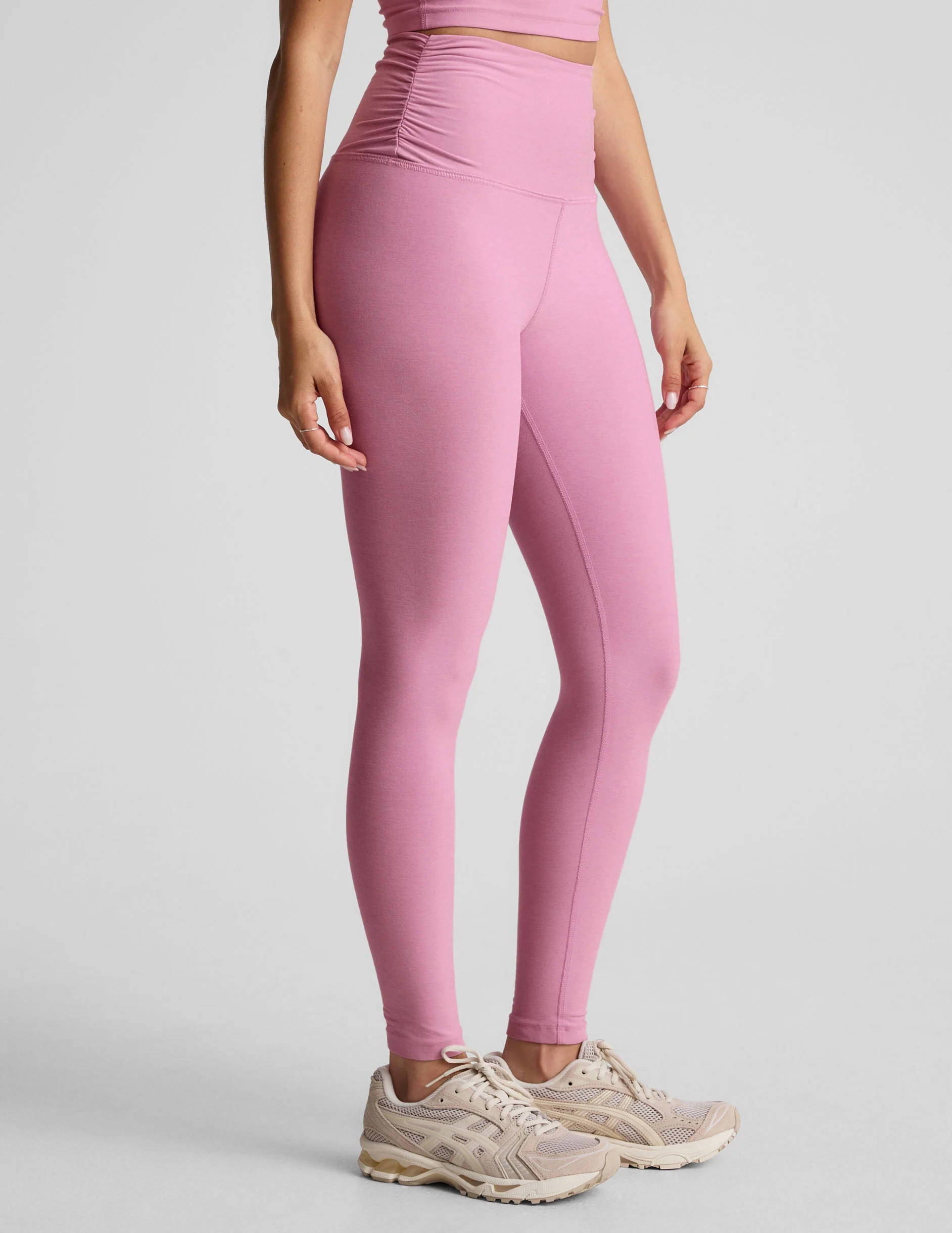 Spacedye Raise The Barre Shirred Legging | Beyond Yoga | Beyond Yoga
