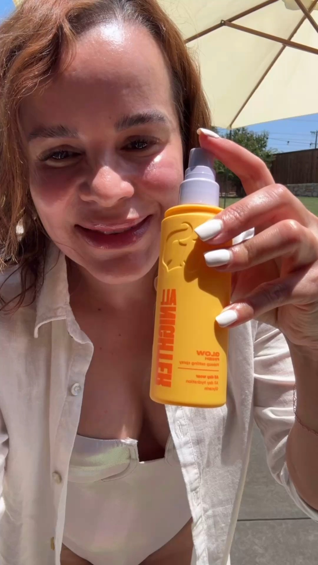 My go-to refreshing spray for hot summer days ☀️💦 Perfect for a quick cooling boost by the pool, after being in the sun, or anytime my skin needs a little refresh. So easy to keep in my bag and use throughout the day! ✨

#LTKmorningroutine #LTKmomlife #LTKSeasonal