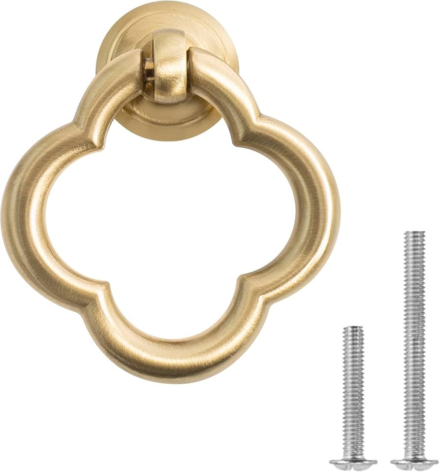 8 Pack 55mm Cupboard Knobs Cabinet Knobs Drawer knobs,Zinc Alloy Drawer Knobs,Gold Knobs for Dres... | Amazon (US)