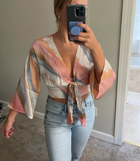 Forever 21 going out top 
Straight leg jeans 
Fall transition outfit 
Date night top gold jewelry 
Lane 201 sale 
Amazon finds 
Gold hoops 
Gold initial necklace 
Gold cross necklace 
Gold jewelry 
Affordable finds 
Ootd 
