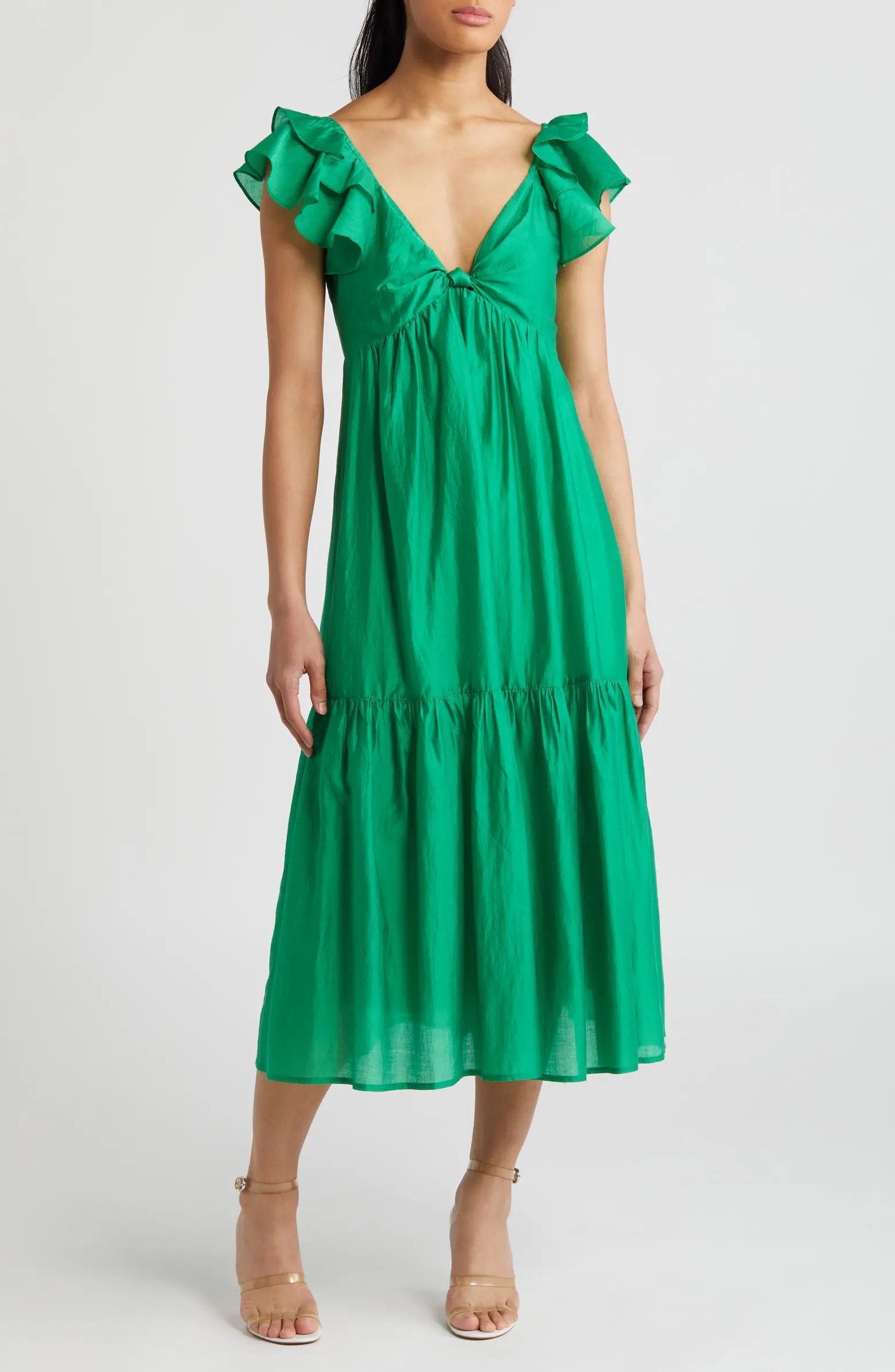 BTFL-life Ruffle A-Line Dress | Nordstrom | Nordstrom