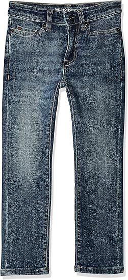 Amazon Essentials Boys' Stretch Slim-Fit Jeans | Amazon (US)