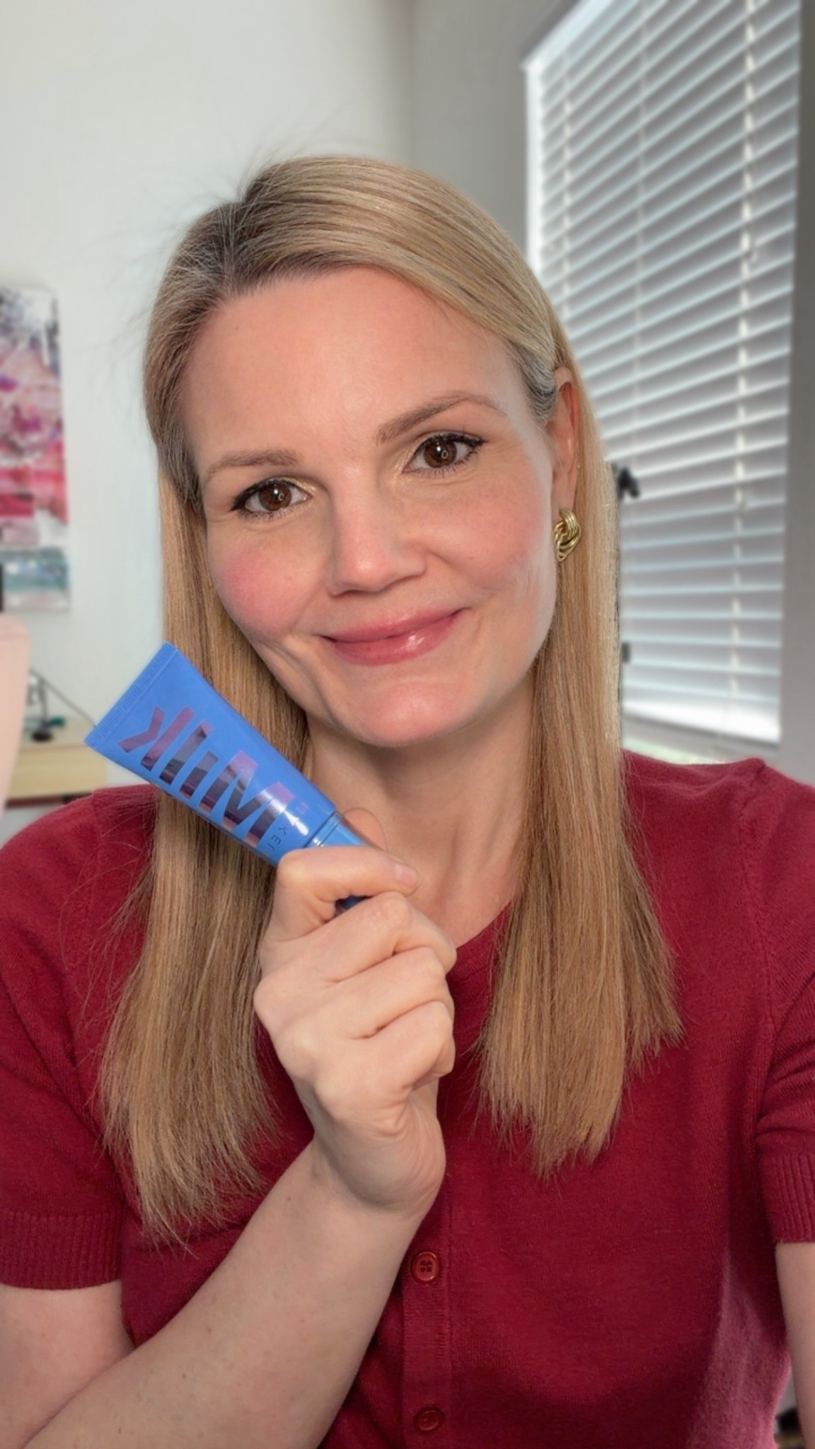 Milk Hydro Grip Skin Tint in shade 2. Lightweight and dewy, light coverage. Anastasia Impeccable Blurring foundation in shade 2N- fuller coverage, flawless finish. I have normal skin  

#LTKselfcare #LTKBeauty #LTKOver40