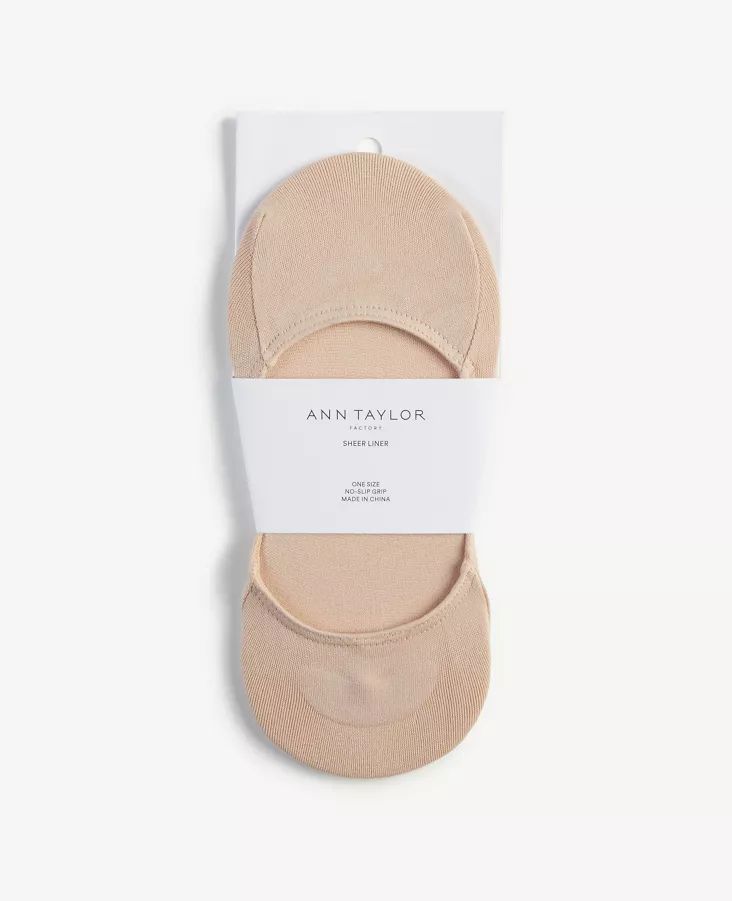 SHEER NO SHOW SOCKS | Ann Taylor Factory