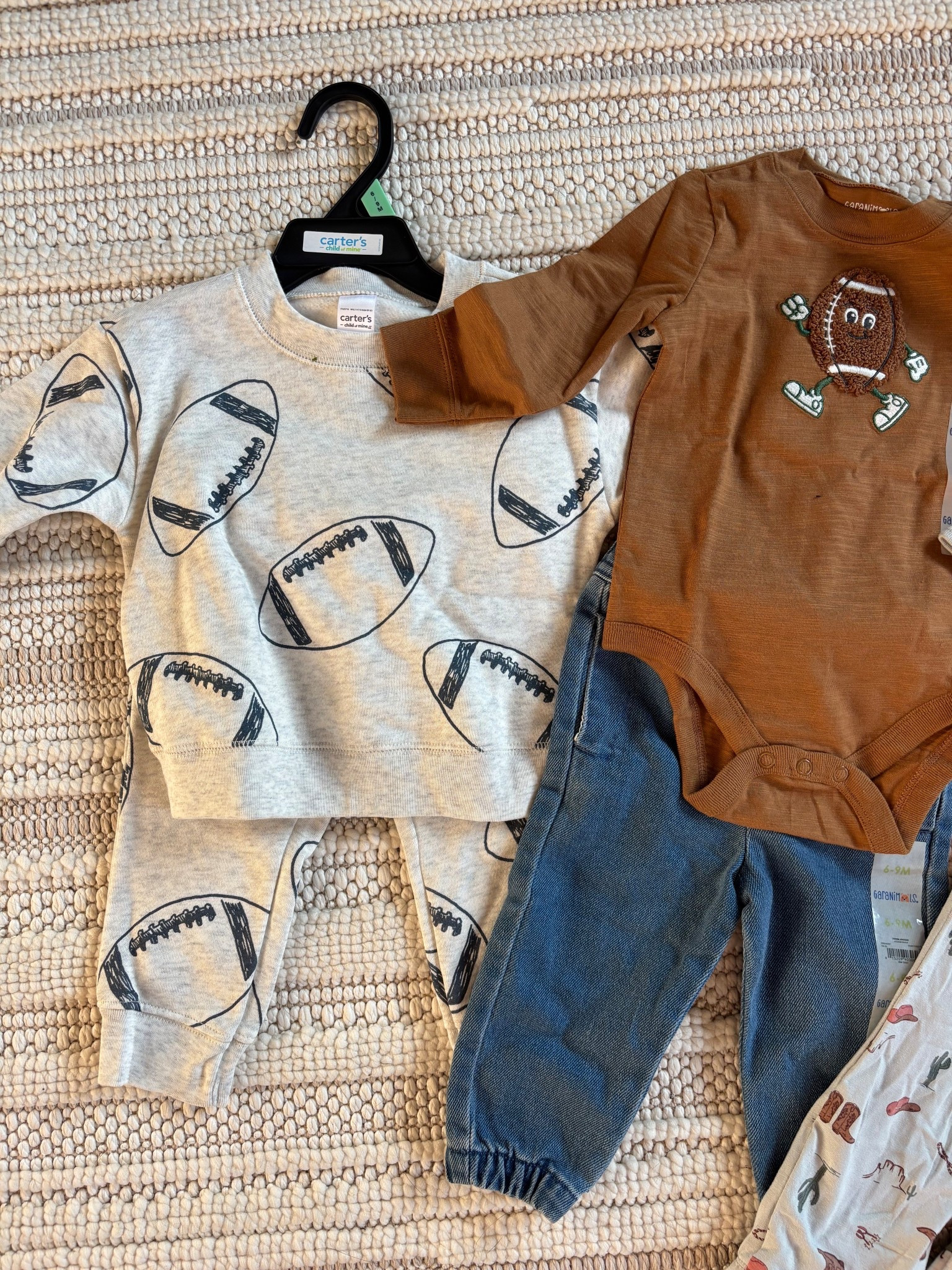 With football season coming up I could NOT pass these up for Wyatt 🏈

#LTKKids #LTKBaby #LTKFamily