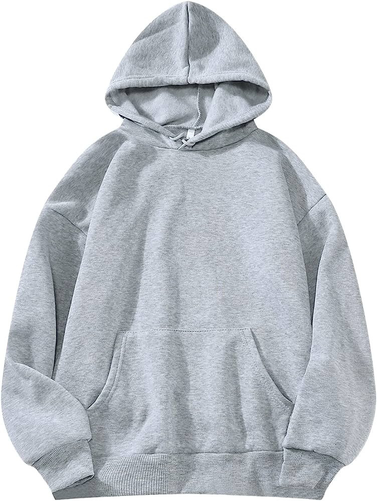 DIDK Women's Casual Pullover Long Sleeve Drawstring Hoodie Sweatshirt with Pockets | Amazon (US)
