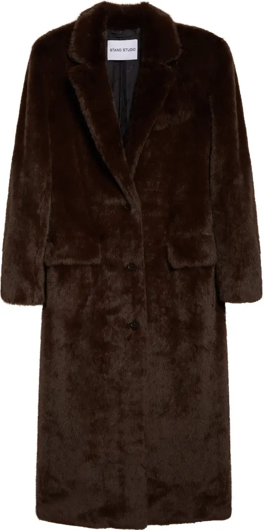 Stand Studio Emmie Faux Fur Coat | Nordstrom | Nordstrom