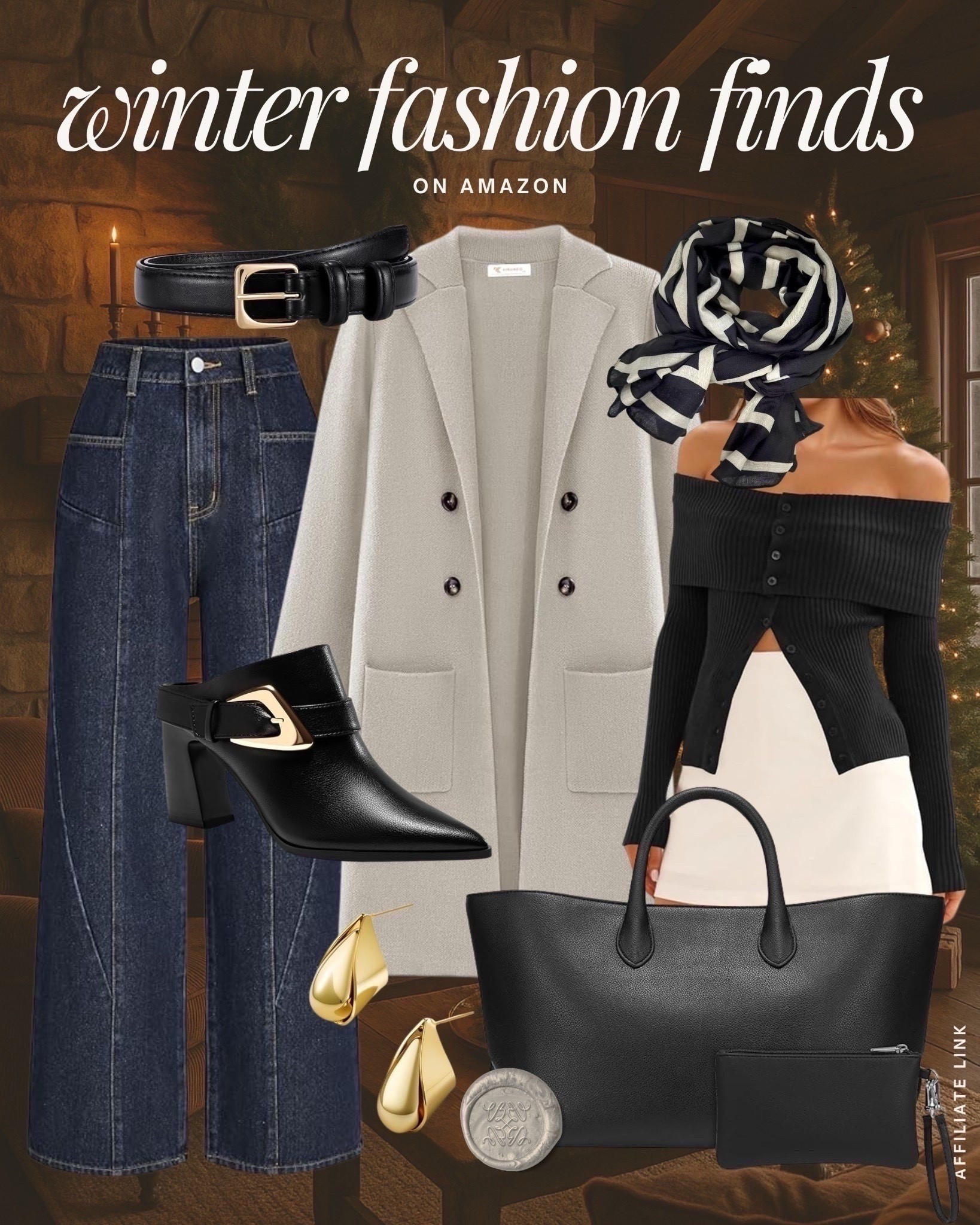 Chic Amazon pieces that look designer without the price tag — cozy coats, elevated basics, and accessories that pull every outfit together. Affordable, timeless, and perfect for cold-weather style.

#AmazonFashion #LTKWinterStyle #AmazonFinds #LTKFinds #WinterOutfits #NeutralStyle #AffordableStyle #WinterFashion #LTKWishlist#LTKStyleTip 
#LTKFindsUnder50 #LTKFindsUnder100 

#LTKBeauty #LTKSeasonal