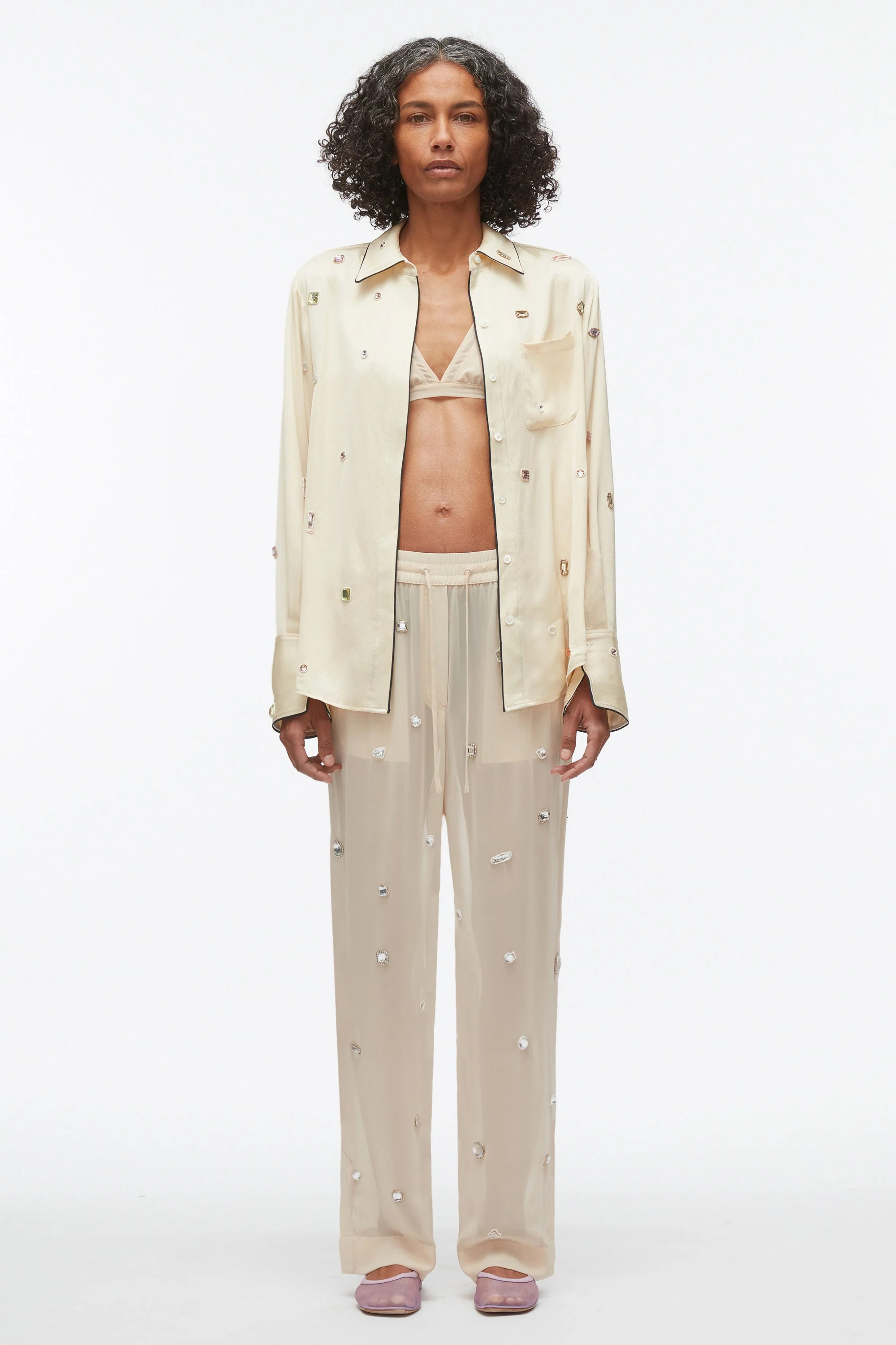 Halo Embroidered Chiffon Pant | 3.1 Phillip Lim