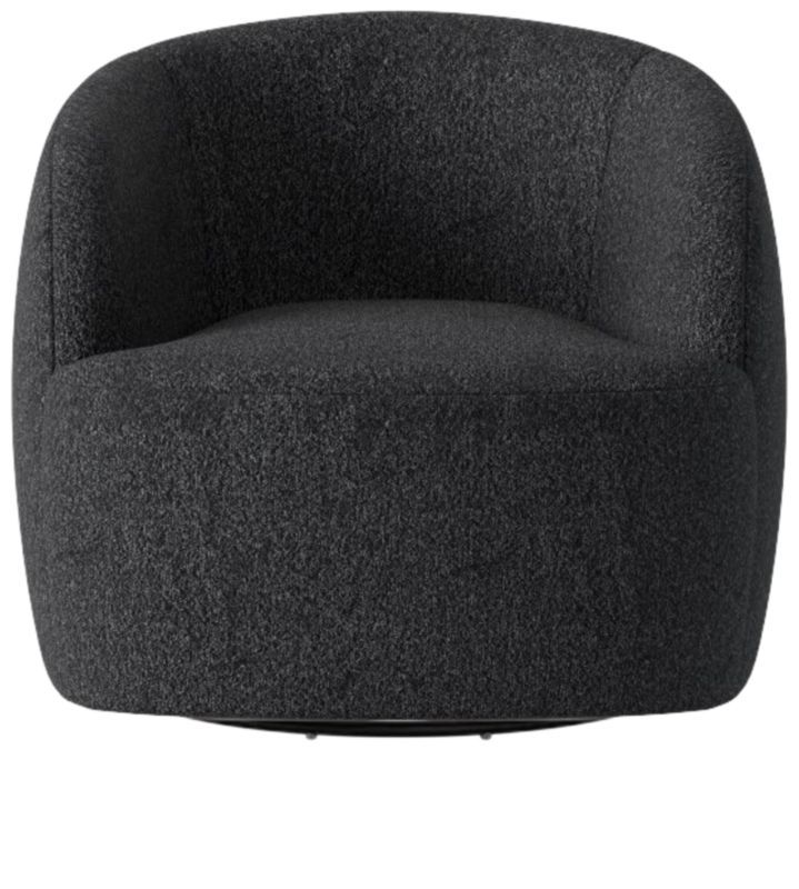 Gwyneth Black Boucle Chair + Reviews | CB2 | CB2