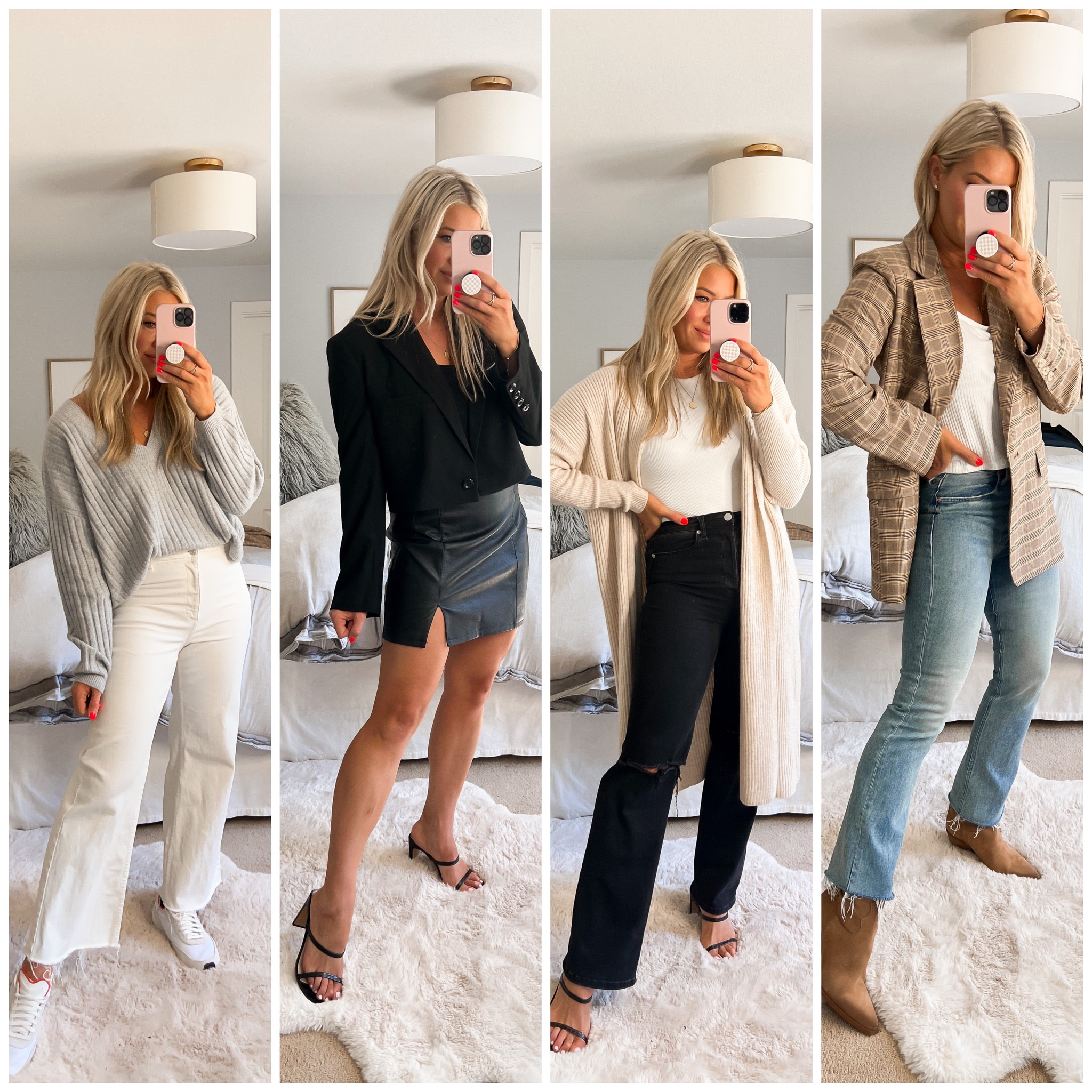 Fall outfit ideas 
Nordstrom 
Plaid blazer 
Cropped blazer 
Duster cardigan 


#LTKSeasonal #LTKover40 #LTKstyletip