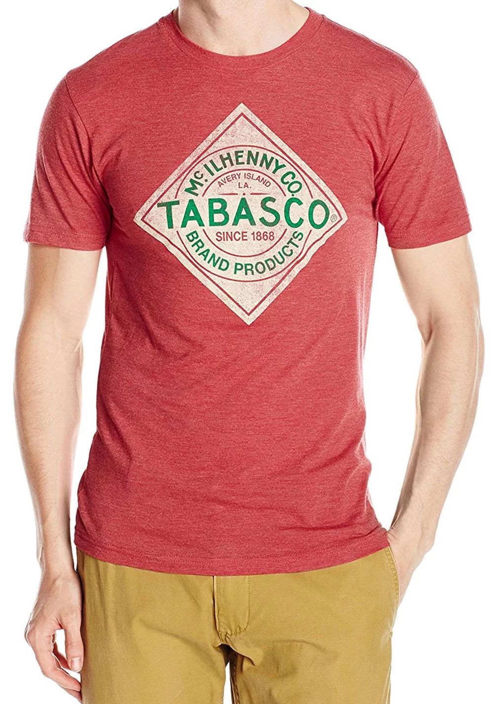 Tabasco Label Adult Heather T-Shirt | Walmart (US)