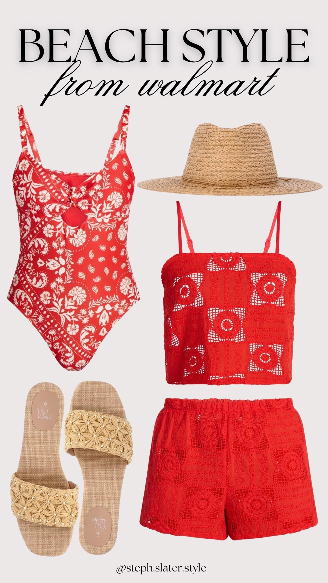 Affordable and chic beach look from Walmart  

#LTKSaleAlert #LTKootd #LTKSwim