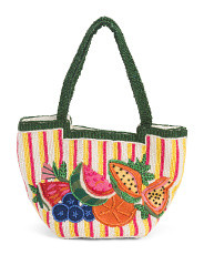Small Beaded Fruit Tote | Handbags | Marshalls | Marshalls