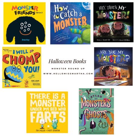 Monster books are a great way to have some silly apply fun at bedtime!  Not just for Halloween but they work too! #halloweenbooks #monsterbooks #halloweenreading

#LTKSeasonal #LTKkids #LTKHalloween