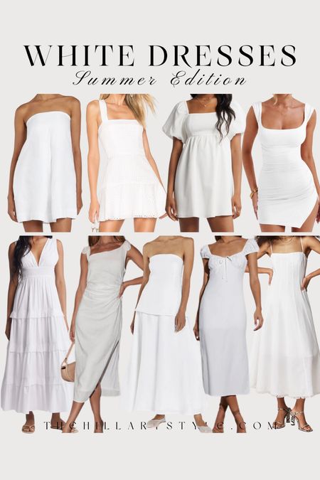 Trending Summer White Dresses from Nordstrom, Vici, Revolve, Dissh & Amazon.

#LTKStyleTip #LTKSeasonal