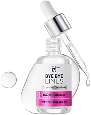 IT Cosmetics Bye Bye Lines Hyaluronic Acid Serum for Face - Hydrating Anti-Aging Facial Serum Wit... | Amazon (US)