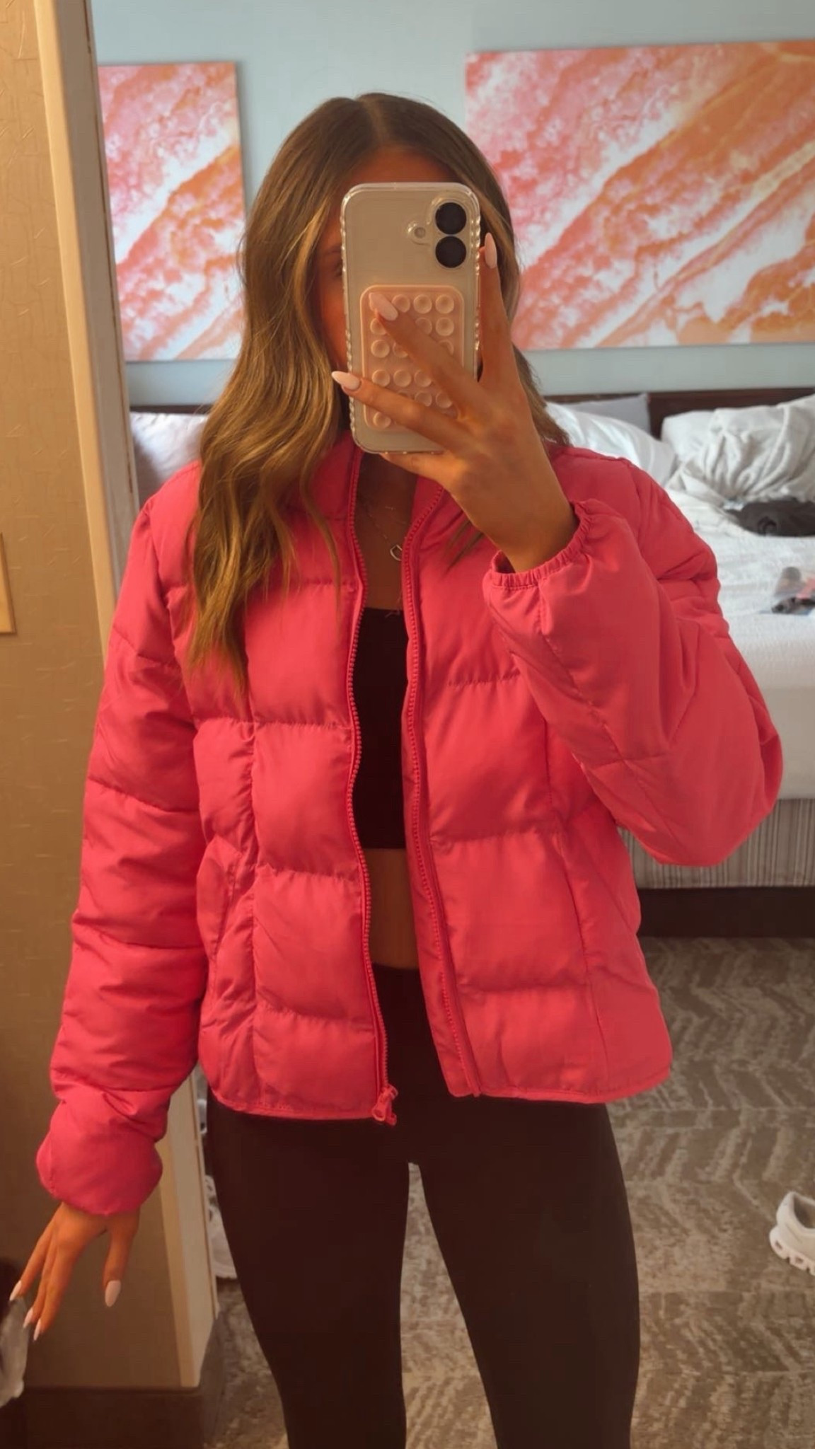 day 17/30: everyday outfits 🤍
comp day = hot pink!! love this jacket from walmart, low stock but linked similar too! with my new balance and leggings & and a tank

#LTKActive #LTKootd #LTKdayinmylife