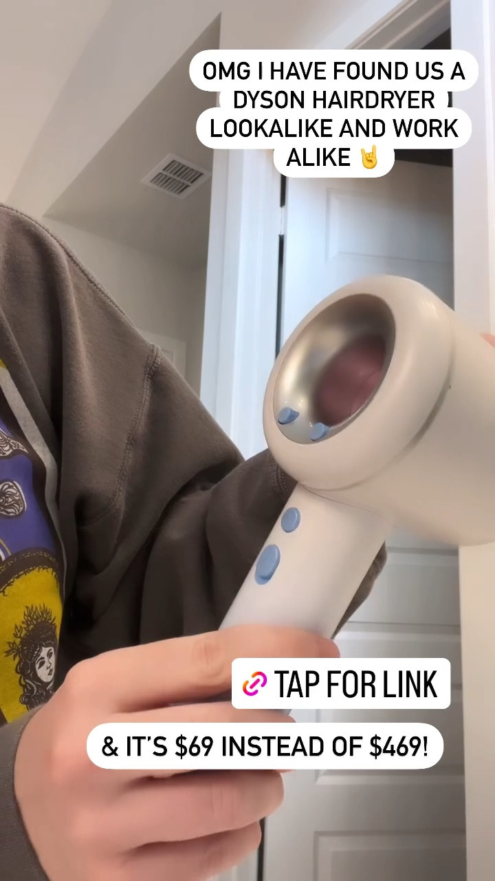 Found such a good Dyson look for less blow dryer from Walmart! It’s only $69! 

#LTKfindsunder100 #LTKbeauty #LTKVideo