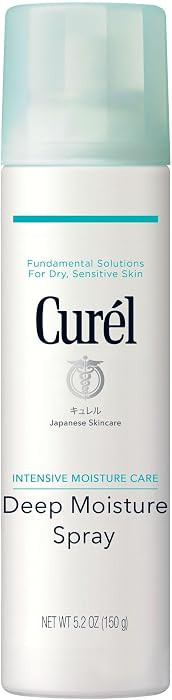 Curel Japanese Skin Care Deep Moisture Spray, Moisturizer for Dry Skin, Face Hydrating Spray with... | Amazon (US)